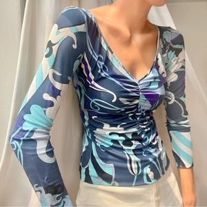 Emilio Pucci Vintage Silk Top